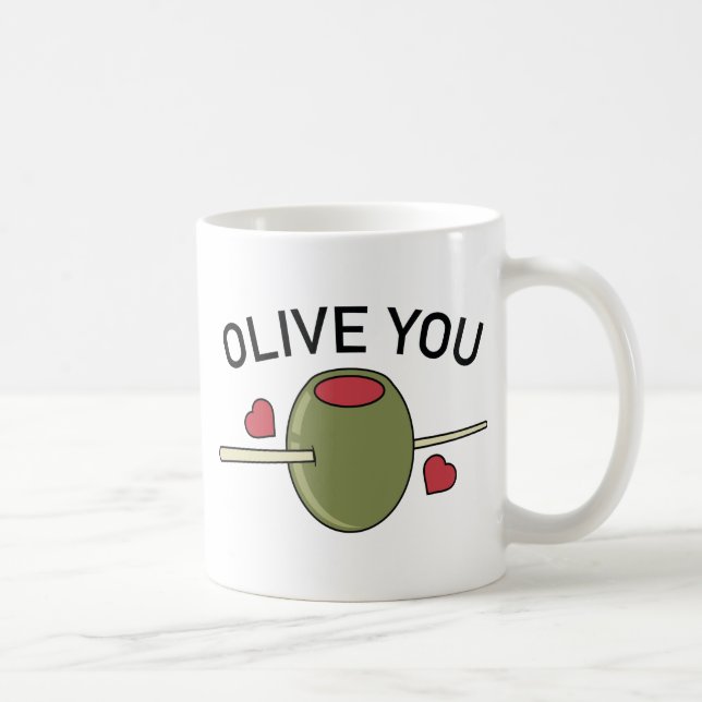 Olive You Kaffemugg (Höger)