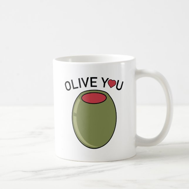 Olive You Kaffemugg (Höger)