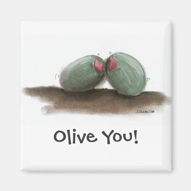 Olive You Magnet (Framsidan)