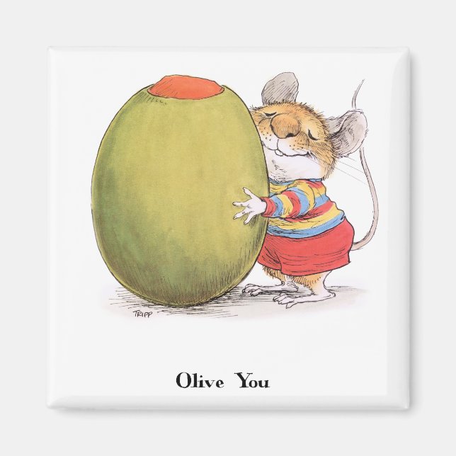 Olive You Magnet (Framsidan)