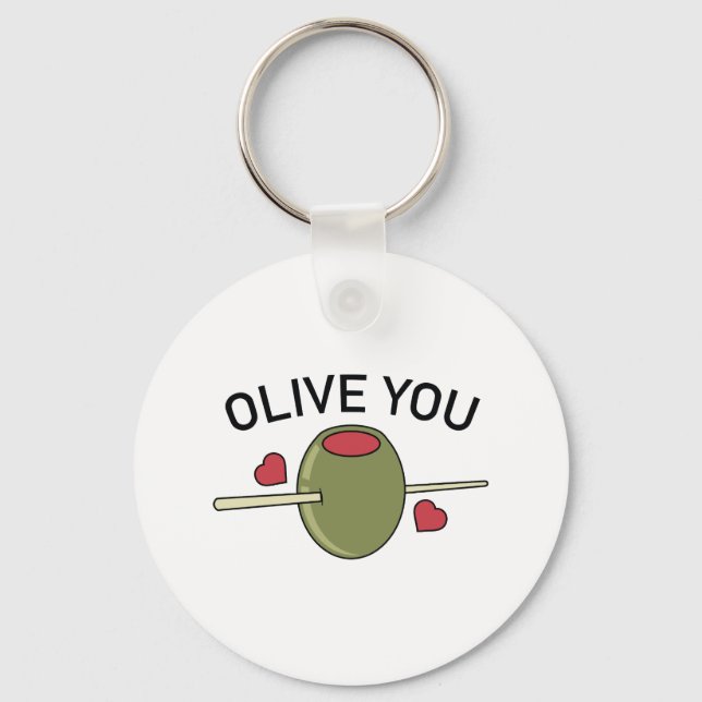 Olive You Nyckelring (Framsida)