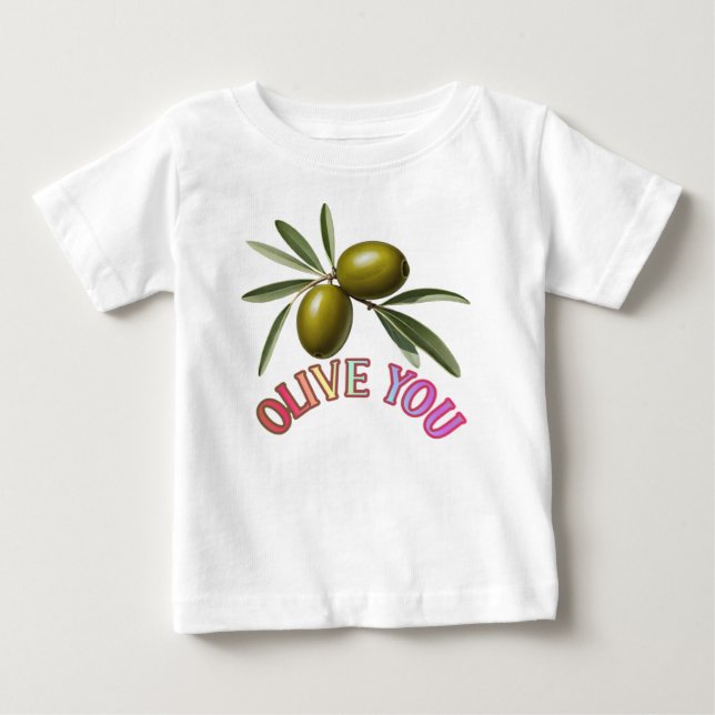 OLIVE YOU T SHIRT (Framsida)