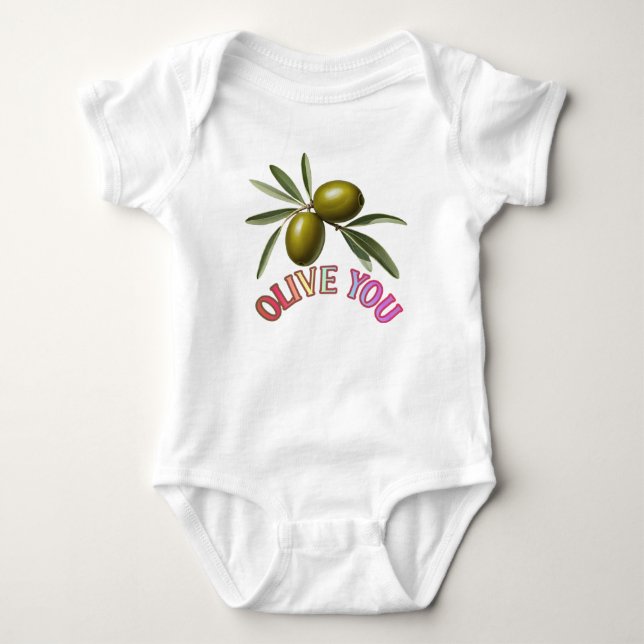 OLIVE YOU T SHIRT (Framsida)