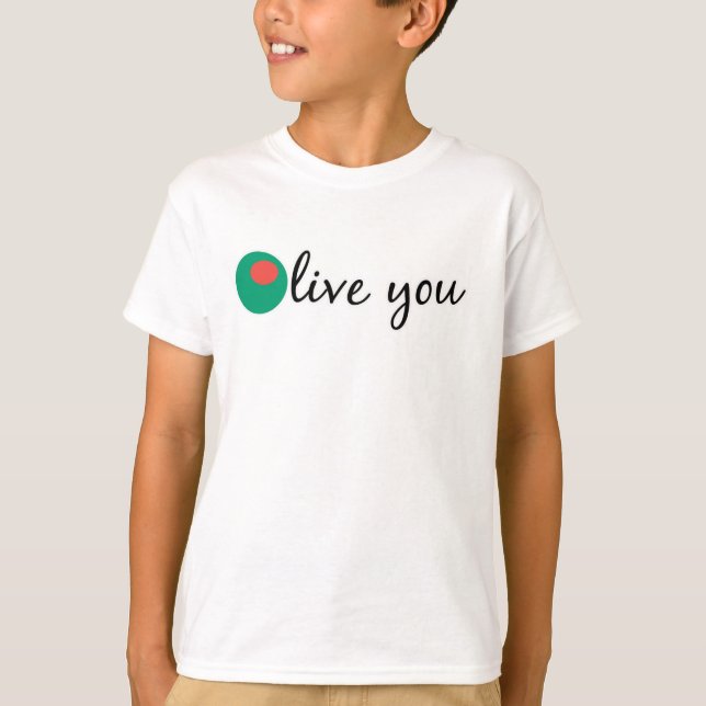 Olive You Tee (Framsida)