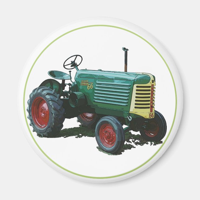 Oliver 66 magnet (Framsidan)