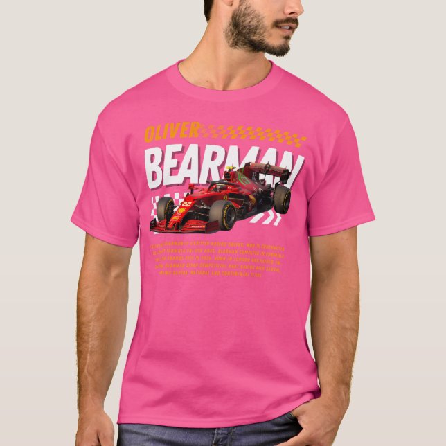 Oliver Bearman T Shirt (Framsida)