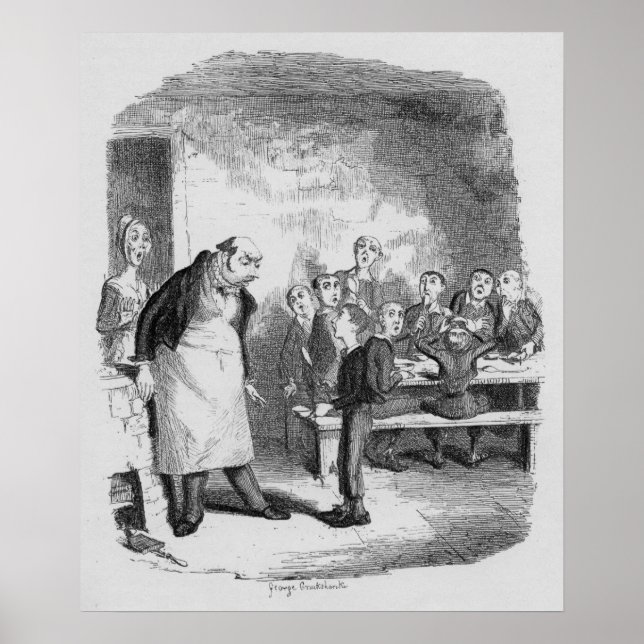 Oliver ber om mer poster (Framsidan)