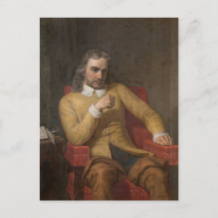 Oliver Cromwell av Charles Lucy Vykort