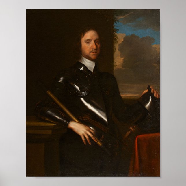 Oliver Cromwell av Robert Walker Poster (Framsidan)