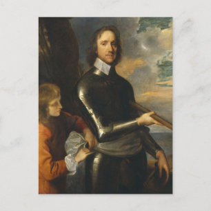 Oliver Cromwell av Robert Walker Vykort