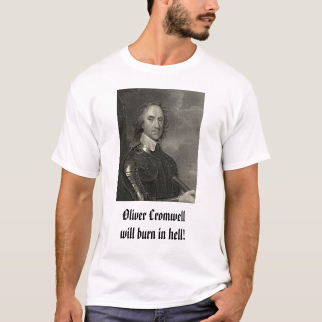 Oliver Cromwell Oliver Cromwellwill brännskada i Tröja (Framsida)