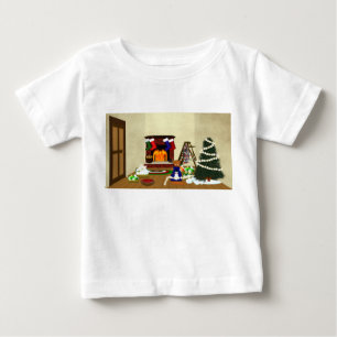 Oliver Decorates för jul T Shirt