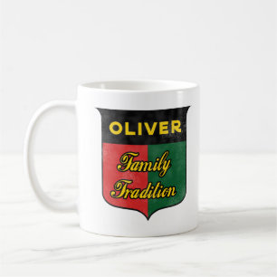 Oliver familjetradition kaffemugg