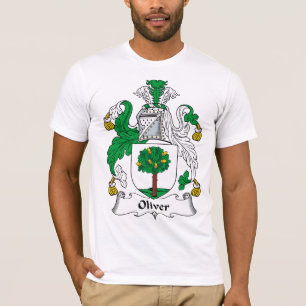 Oliver familjvapensköld t-shirt