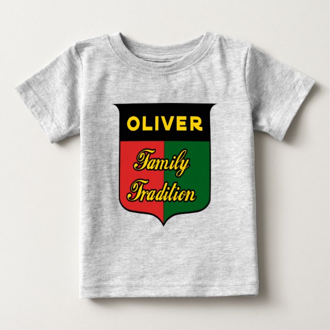 Oliver Family Tradition T Shirt (Framsida)