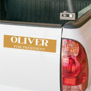 Oliver For President Libertarian Party Bildekal