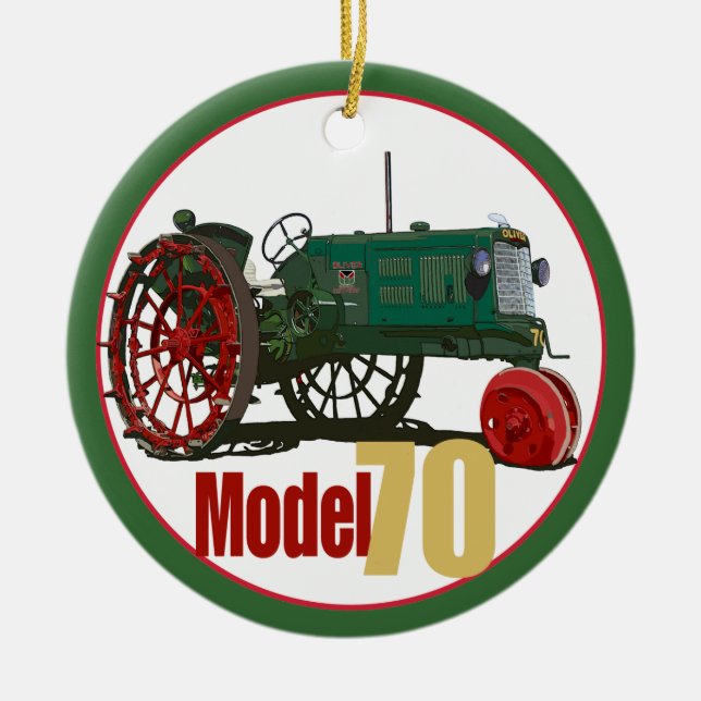 Oliver Hart-Parr 70 Ornament (Framsidan)