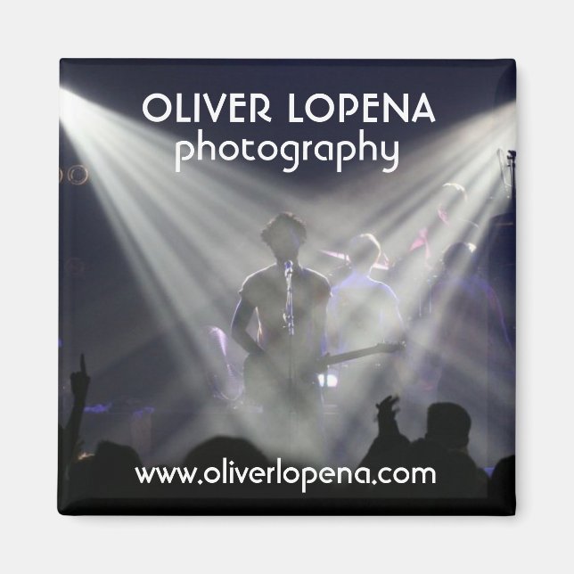 OLIVER LOPENA-fotografi Magnet (Framsidan)