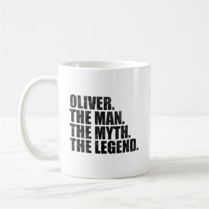 Oliver namn, Oliver Mannen Myten Legenden Kaffemugg
