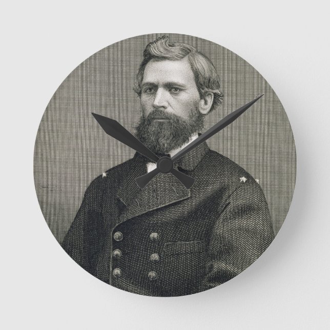 Oliver Otis Howard (1830-1909), graverad av Robert Rund Klocka (Framsida)