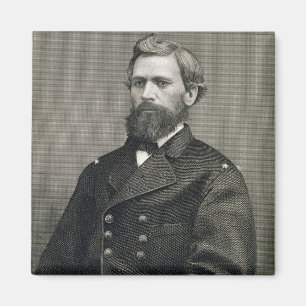 Oliver Otis Howard (1830-1909) som inristas av Magnet