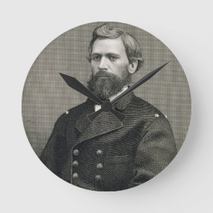 Oliver Otis Howard (1830-1909) som inristas av Rund Klocka