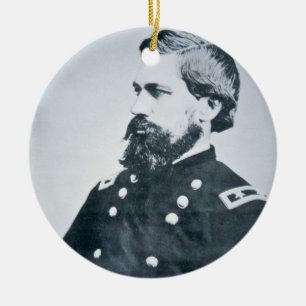 Oliver Otis Howard (b-/wfotoet) Julgransprydnad Keramik