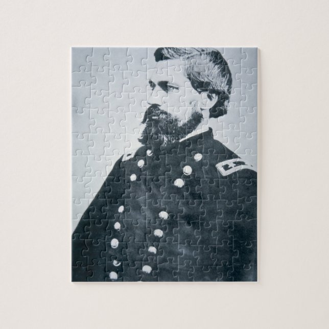 Oliver Otis Howard (b-/wfotoet) Pussel (Vertikal)