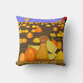 Oliver Otter Plockor a Pumpkin Kudde