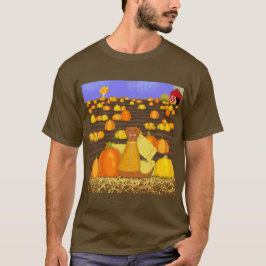 Oliver Otter Plockor a Pumpkin T Shirt