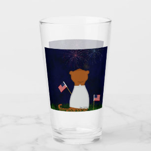 Oliver Otter Watching Fireworks Glaskopp