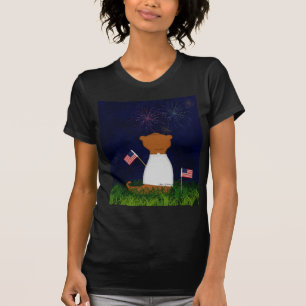 Oliver Otter Watching Fireworks T Shirt