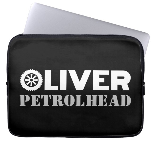 Oliver Petrol Head Laptop Fodral (Framsidan)