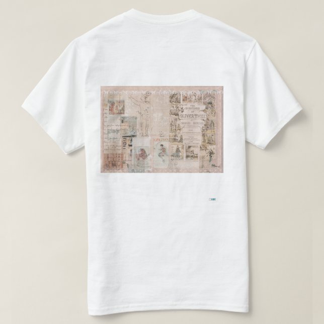 Oliver Pink – Baksida  T Shirt (Design baksida)