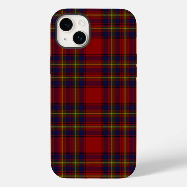 Oliver tartan Red gult blue plaid (Baksida)