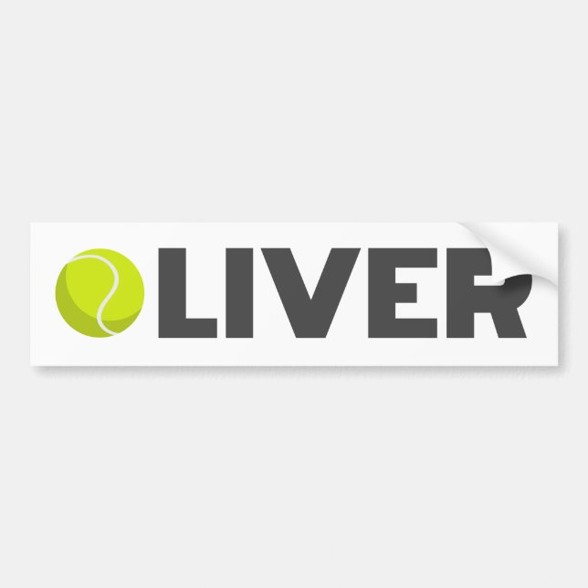 Oliver Tennis Bildekal (Framsidan)