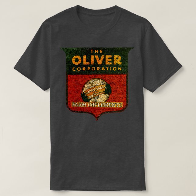 Oliver Tractor USA T Shirt (Design framsida)