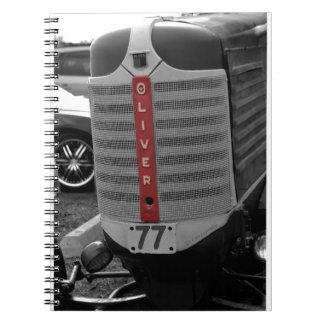 Oliver traktor anteckningsbok