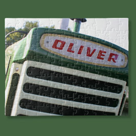 Oliver Traktor pussel unika presentidéer