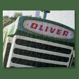 Oliver Traktor pussel unika presentidéer