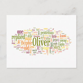 Oliver vridning vykort