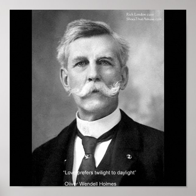 Oliver W Holmes "Kärlek Twilight" Offerten Poster (Framsidan)