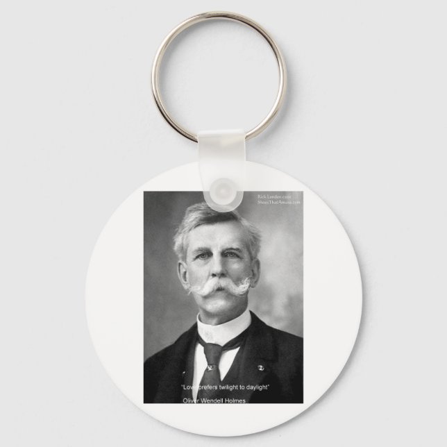 Oliver W Holmes "Kärlek Twilight", offerter och ko Nyckelring (Framsida)