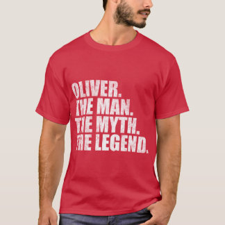 OliverOliver Namn Oliver given namn T Shirt