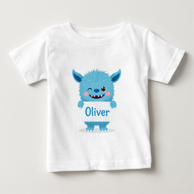 Oliver's Monster Calling Card T Shirt (Framsida)