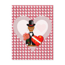 Oliver's Valentiness Date with Heart Background Th