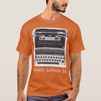 Olivetti Lettera DL färg teckning T Shirt