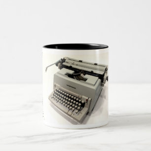 Olivetti Linea 98 skrivmaskin Två-Tonad Mugg