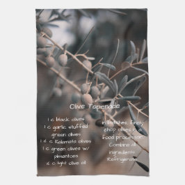 Olivgranatrecept, homemade, köks- kökshandduk