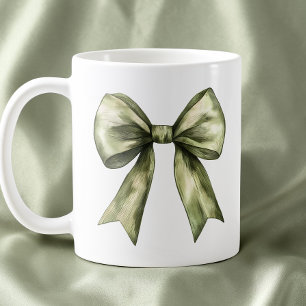 Olivgrön Båge Modern Rustik Minimalistisk Enkel Kaffemugg